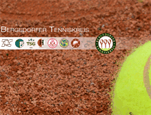 Tablet Screenshot of bergedorfer-tenniskreis.de